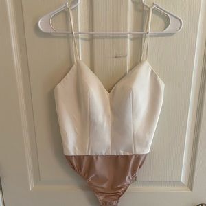 BHLDN Catherine dean bridal onesie